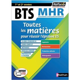 BTS MHR 1re et 2e années Réflexe numéro 19 Toutes les matières - 2019