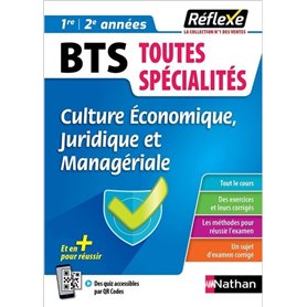 Mémo BTS Culture Économique, Juridique et Maganériale Réflexe - 2022