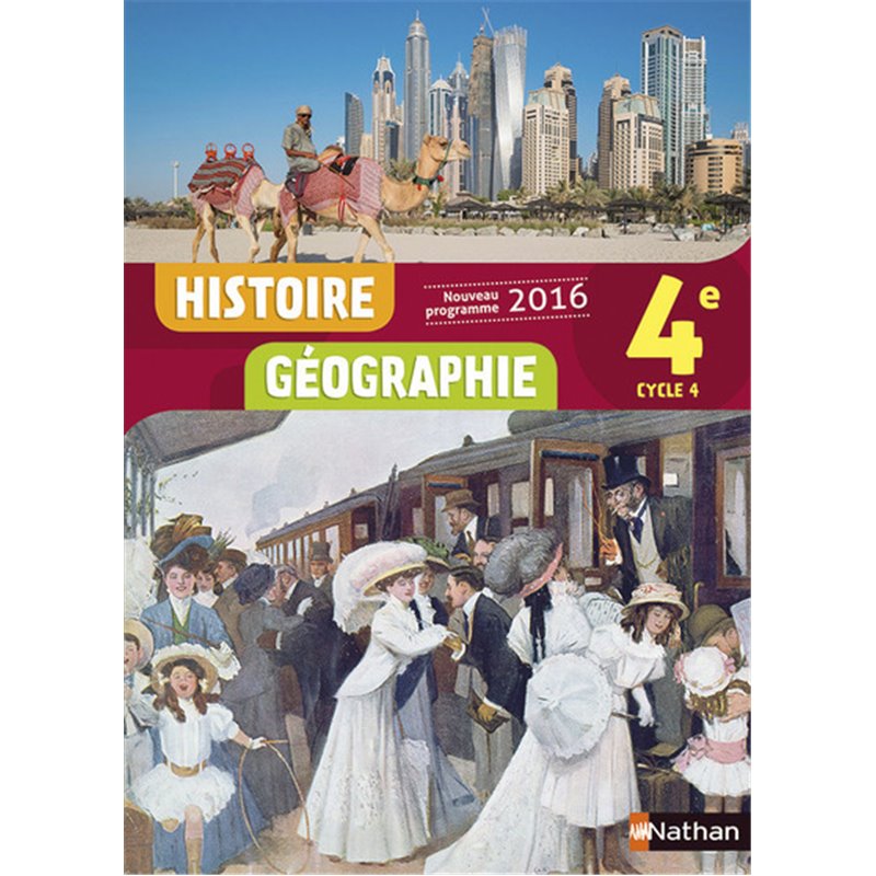 Histoire Géographie 4è 2016 - Manuel élève - Laetitia Benbassat, Jérôme ...