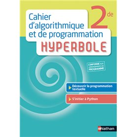 Hyperbole 2de -Cahier Algorithmique - 2018