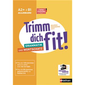 Trimm dich fit ! A2+&gt,B1 - Cahier de langue - 2019
