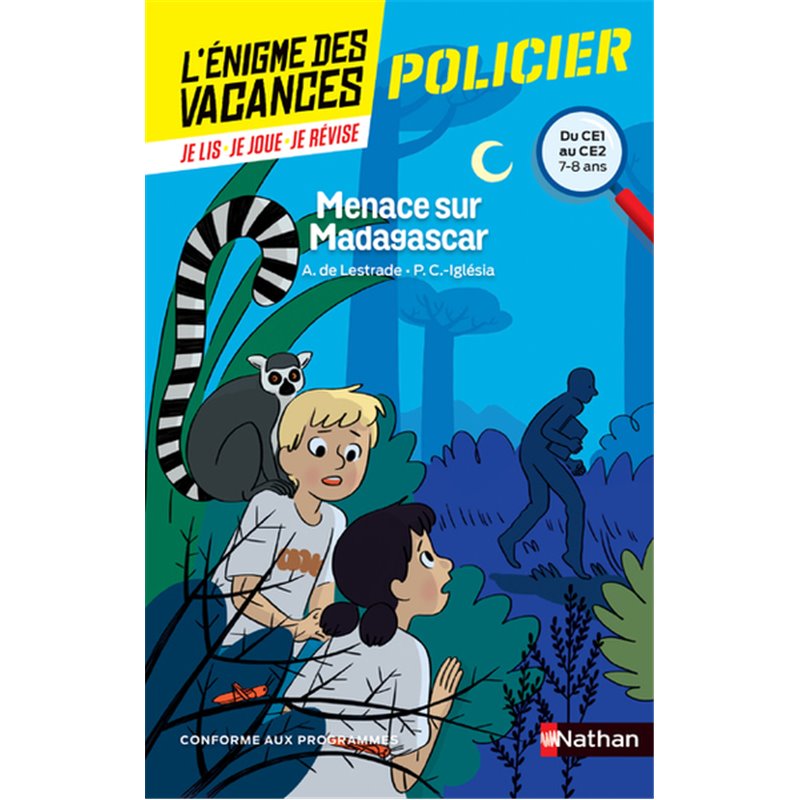 L'Enigme des vacances du CE1 au CE2 - Menace sur Madagascar - Pascale ...