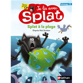 Je lis avec Splat niveau 3 : Splat à la plage