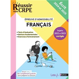 Français - Epreuve écrite - admissibilité - 2024-205