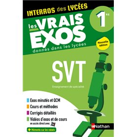 Interros des Lycées - SVT 1re