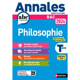 Annales Bac Philosophie 2024