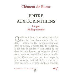 Clément de Rome : Épître aux Corinthiens