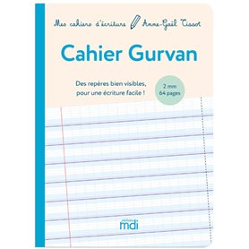 MDI Mes cahiers d'écriture - Cahier Gurvan 2 mm
