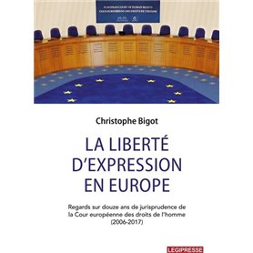 La liberté d'expression en Europe - Regards sur 12 ans de jurisprudence de la cour européenne DH