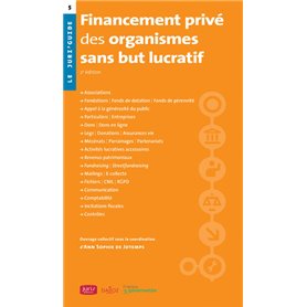 Financement privé des organismes sans but lucratif. 2e éd.