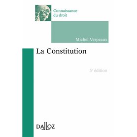 La constitution. 3e éd.