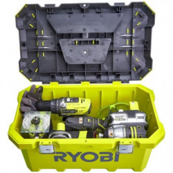 RYOBI Boîte a outils 49 cm - 33 L ( 49 x 29 x 24 cm) 91,99 €