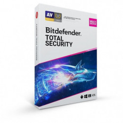 Bitdefender Total Security 2020 - 10 appareils - 2 ans 79,99 €