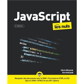 JavaScript, 3e édition Pour les Nuls