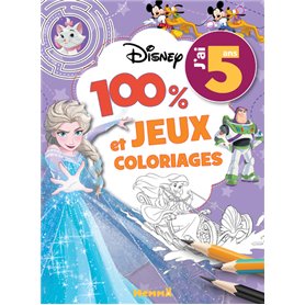 Disney - 100% Jeux et Coloriages - J'ai 5 ans