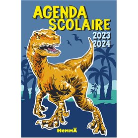 Agenda scolaire 2023-2024 (Dinosaure)