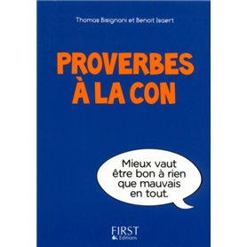 Petit livre de - Proverbes à la con