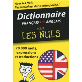 Mini-dictionnaire anglais-français français-anglais Pour les Nuls