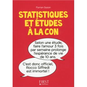 Petit Livre de - Statistiques et études à la con