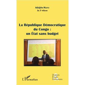 La République Démocratique du Congo : un État sans budget (fascicule broché)