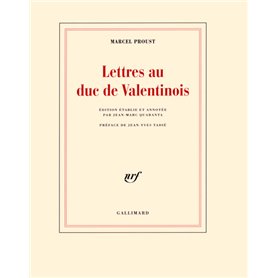 Lettres au duc de Valentinois