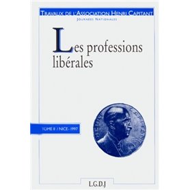 les professions libérales. journées nationales. nice-1997