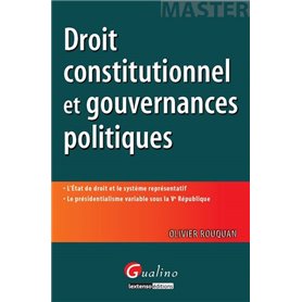 droit constitutionnel et gouvernances politiques