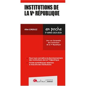Institutions de la Ve République