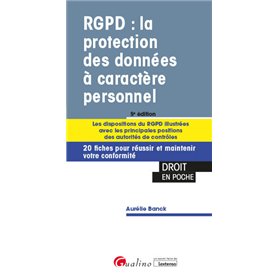 RGPD : la protection des données à caractère personnel