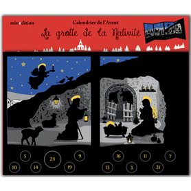 Calendrier de l'Avent religieux - La grotte de la Nativité - Evangelisti