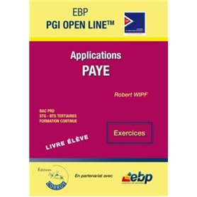 EBP PGI Open Line Ligne - Livre élève