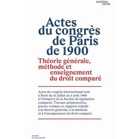 Actes du congrès de Paris de 1900