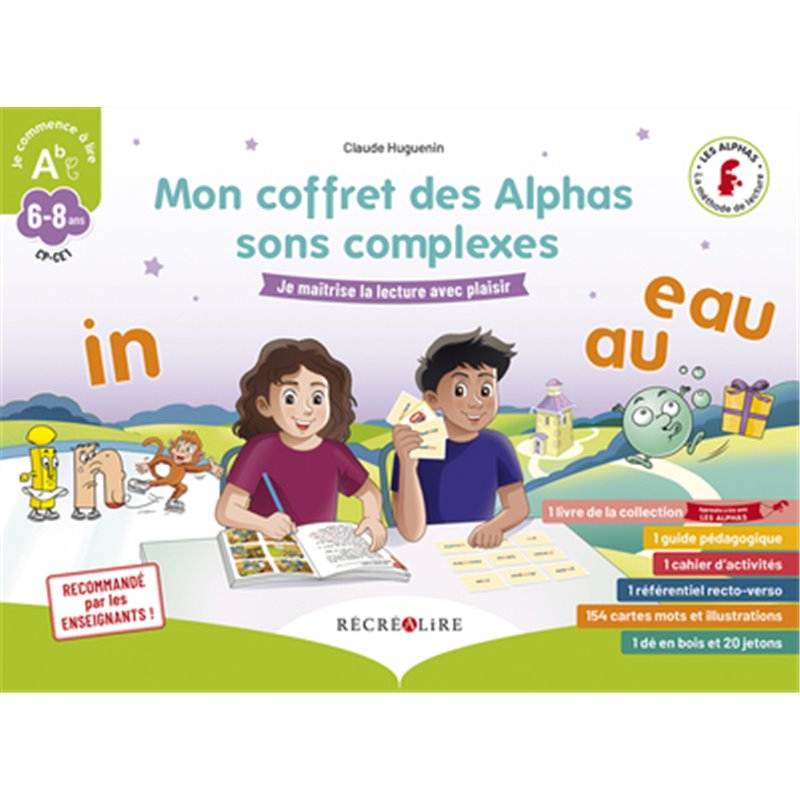 Mon coffret des Alphas sons complexes - Méthode de lecture CP CE1 sur ...