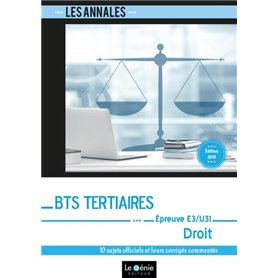 BTS Tertiaires - Droit