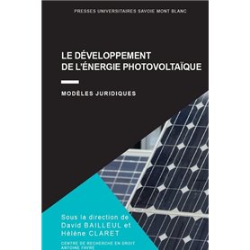 Le développement de l'énergie photovoltaïque