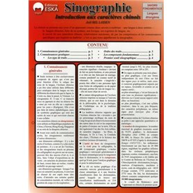 SINOGRAPHIE INTRODUCTION AUX CARACTERES CHINOIS SF LANGUES ETRANGERES