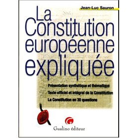 la constitution européenne expliquée