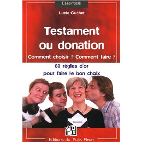 Testament ou donation