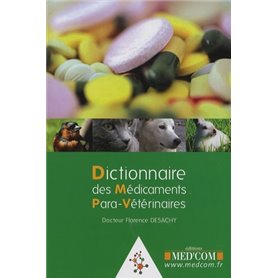 DICTIONNAIRE DES MEDICAMENTS PARAVETERINAIRES