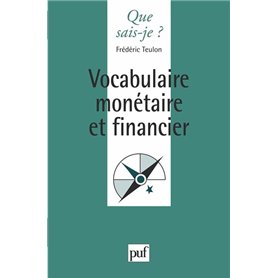 Vocabulaire monétaire et financier