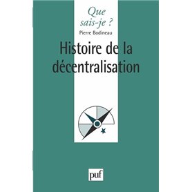 Histoire de la décentralisation