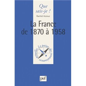 La France de 1870 à 1958