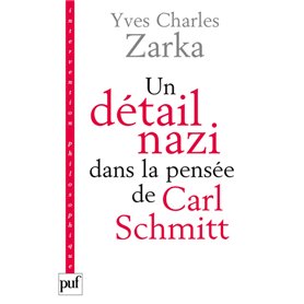 Un détail nazi dans la pensée de Carl Schmitt