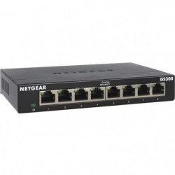 NETGEAR GS308-300PES Switch Ethernet Métal 8 ports Gigabit 42,99 €