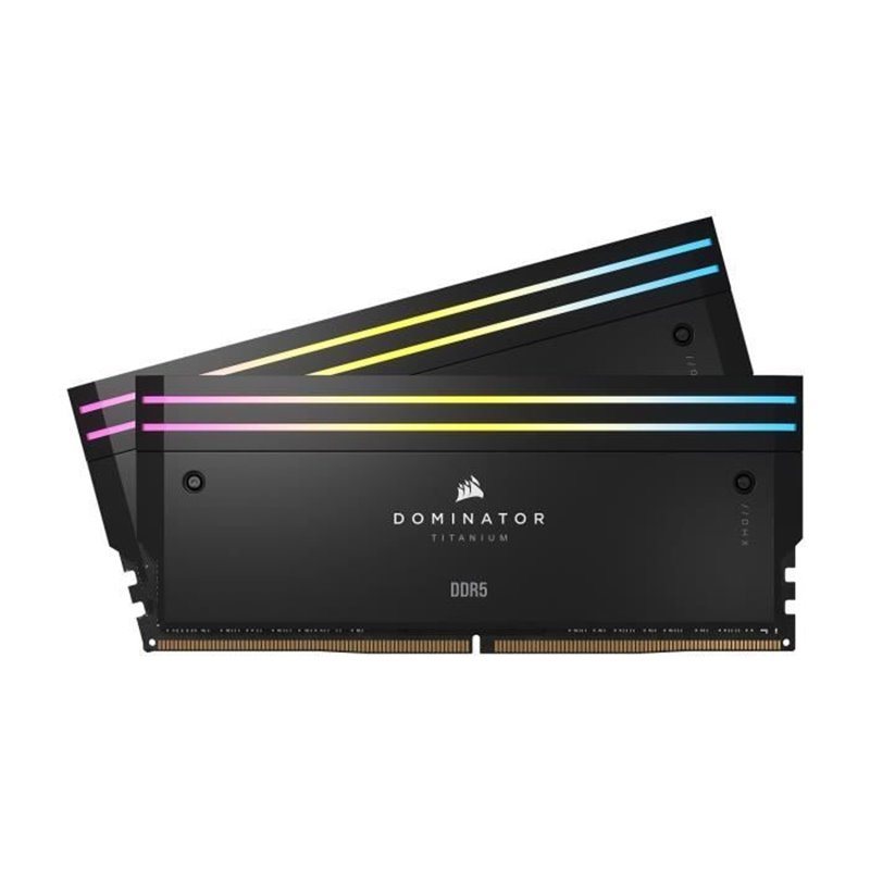 Image secondaire de Mémoire RAM - CORSAIR - Dominator Titanium RGB DDR5 - 64GB 2x32GB DIMM