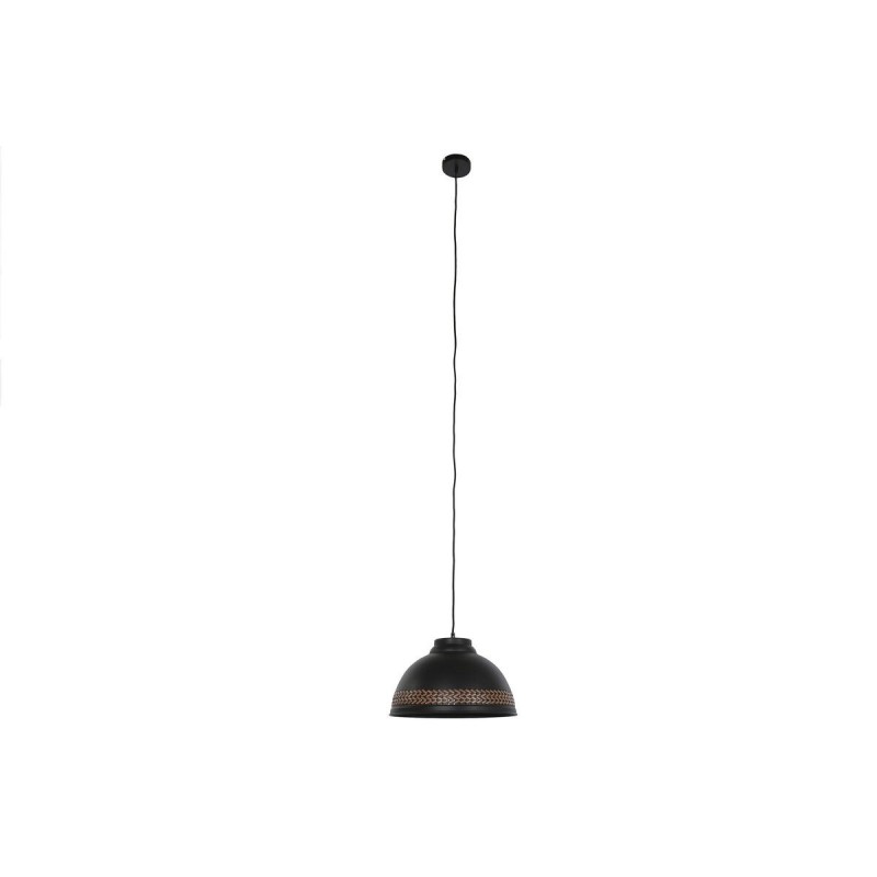 Image secondaire de Suspension DKD Home Decor Marron Noir Crème Métal 50 W 39 x 39 x 22 cm (2 Unités)