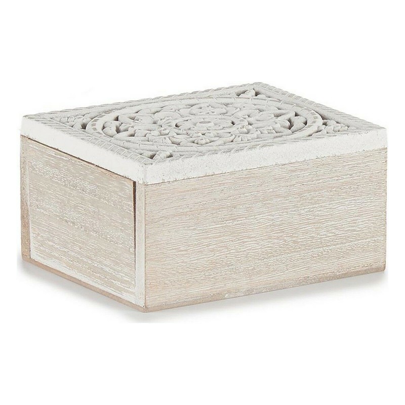 Image secondaire de Boîte Décorative 16 x 8 x 11 cm Bois (6 Unités)