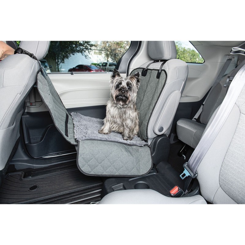 Image secondaire de Housse de Protection pour Siège Auto Individuel pour Animaux de Compagnie Dog Gone Smart 112 x 89 cm Gris Plastique