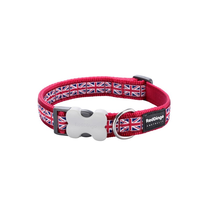 Image secondaire de Collier pour Chien Red Dingo Union Jack 20-32 cm Rouge