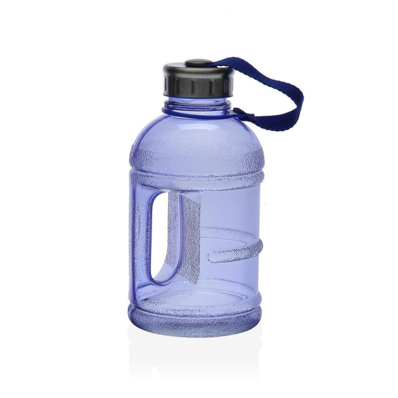 Bouteille Versa 950 ml Bleu Silicone Polyéthylène polystyrène 10 x 20